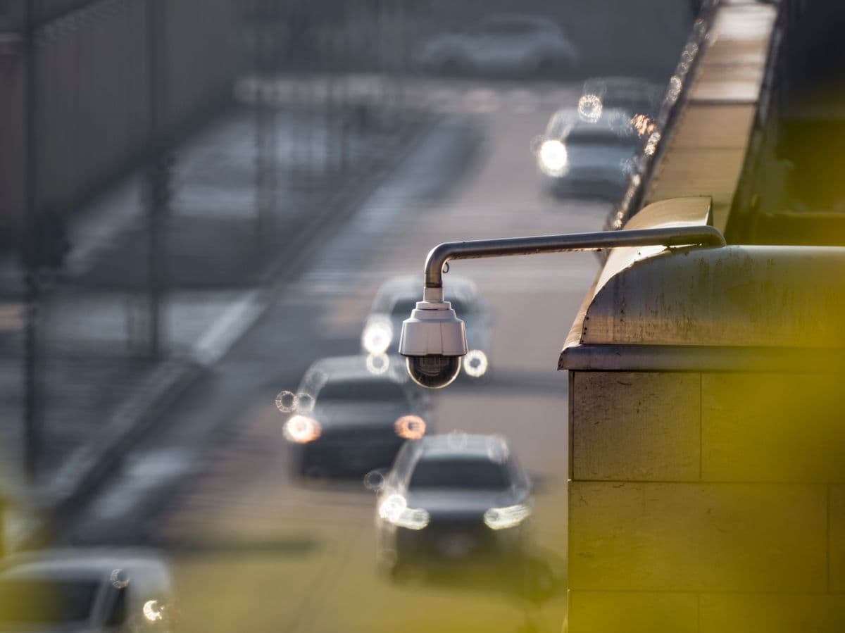 Cámara de seguridad para reconocimiento automático de patentes
